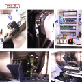 High precision 300-500mm working length slant bed cnc lathe machine
